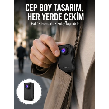 Vlog Ve Sosyal Medya Çekimleri İçin Kompakt Taşınabilir Kamera Yeni Nesil
