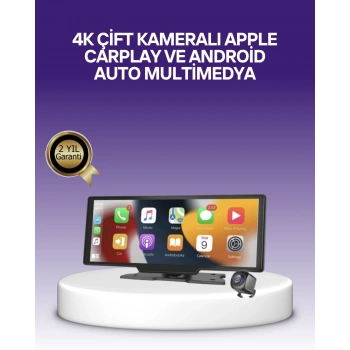 Volkswagen Golf, Polo, Passat, Jetta, Tiguan, Bmw 3-5 Serisi Carplay Android Auto 10.26” Ekran