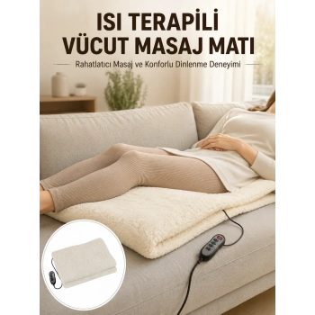 Vücut Masaj Matı Isı Terapili Ve Çok Bölgeli Masaj Yeni Nesil