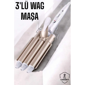 Wag Maşa Doğal Ve Hacimli Bukleler İçin İdeal Saç Şekillendirme Aracı
