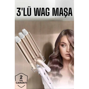 Wag Maşa Negatif İyon Teknolojili Isı Ayarlı Saç Maşası