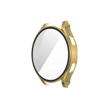 Watch 5 44mm Wall Camlı Kasa Ekran Koruyucu - Gold