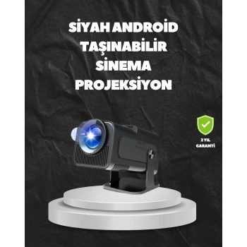 Wifi6 Ve Bluetooth 5.0 Teknolojili Kablosuz Bağlantı Özellikli Projektör