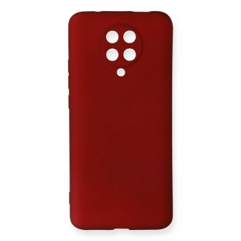 Xiaomi K30 Pro Kılıf First Silikon - Bordo