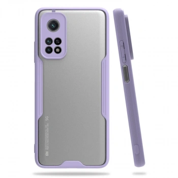 Xiaomi Mi 10t Pro Kılıf Platin Silikon - Lila