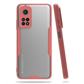 Xiaomi Mi 10t Pro Kılıf Platin Silikon - Pembe