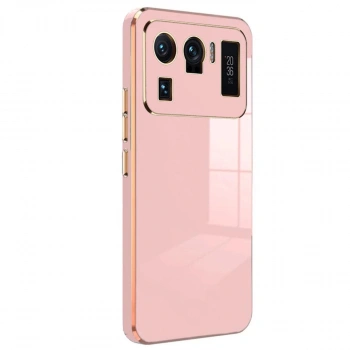 Xiaomi Mi 11 Ultra Kılıf Volet Silikon - Pembe