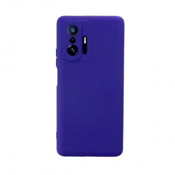 Xiaomi Mi 11t Pro Kılıf Nano İçi Kadife Silikon - Mor