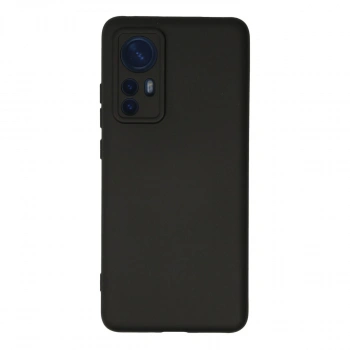 Xiaomi Mi 12 Kılıf Nano İçi Kadife Silikon - Siyah