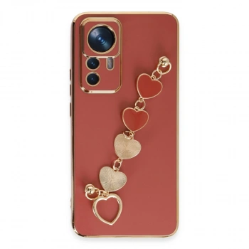 Xiaomi Mi 12t Pro Kılıf Esila Silikon - Kırmızı