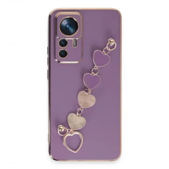 Xiaomi Mi 12t Pro Kılıf Esila Silikon - Mor