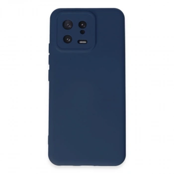 Xiaomi Mi 13 Kılıf Nano İçi Kadife Silikon - Lacivert