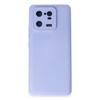 Xiaomi Mi 13 Pro Kılıf Nano İçi Kadife Silikon - Lila