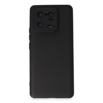 Xiaomi Mi 13 Pro Kılıf Nano İçi Kadife Silikon - Siyah