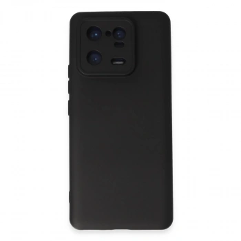Xiaomi Mi 13 Pro Kılıf Nano İçi Kadife Silikon - Siyah
