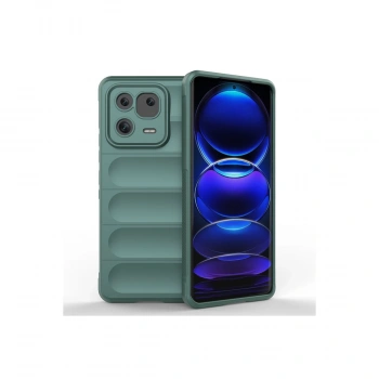 Xiaomi Mi 13 Pro Kılıf Optimum Silikon - Koyu Yeşil