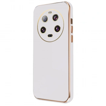 Xiaomi Mi 14 Ultra Kılıf Volet Silikon - Beyaz