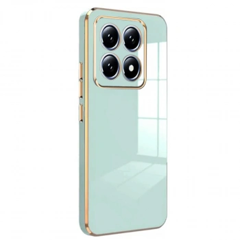 Xiaomi Mi 14t Pro Volet Silikon - Açık Yeşil