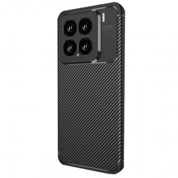 Xiaomi Mi 15 Kılıf Auto Focus Karbon Kapak - Siyah