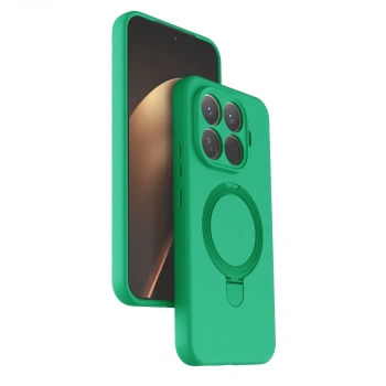 Xiaomi Mi 15t Pro Regal Magsafe Standlı Kapak - Yeşil