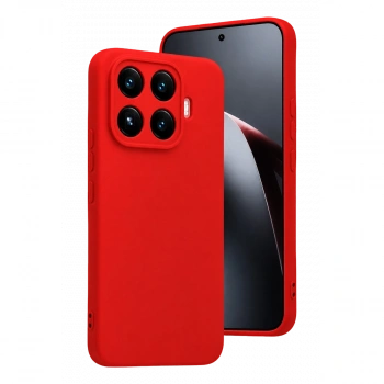 Xiaomi Mi 17t Nano İçi Kadife Silikon - Kırmızı