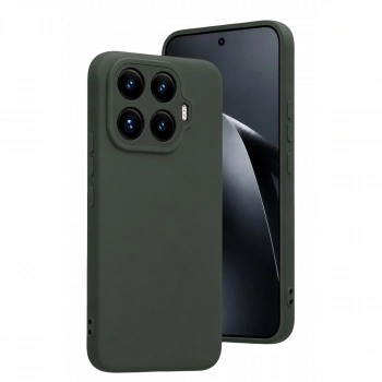 Xiaomi Mi 17t Nano İçi Kadife Silikon - Koyu Yeşil