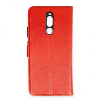 Xiaomi Mi 8 Trend S Plus Kapaklı Kılıf - Kırmızı