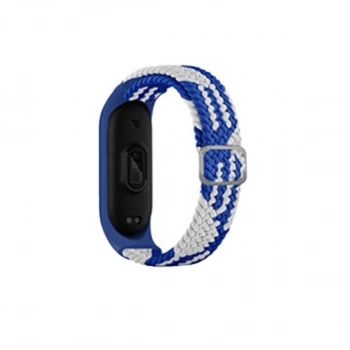 Xiaomi Mi Band 4  Kordon - Mavi-beyaz