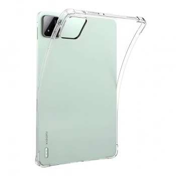 Xiaomi Pad 7 Pro Kılıf Anti Shock Tablet Silikon - Şeffaf