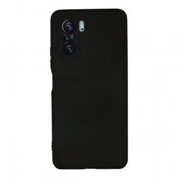 Xiaomi Poco F3 Kılıf Nano İçi Kadife Silikon - Siyah