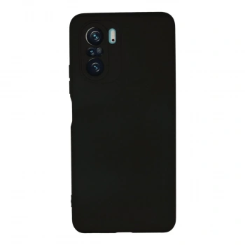 Xiaomi Poco F3 Kılıf Nano İçi Kadife Silikon - Siyah