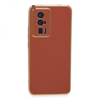 Xiaomi Poco F5 Pro Kılıf Volet Silikon - Kırmızı