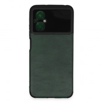 Xiaomi Poco M5 Kılıf Loop Deri Silikon - Yeşil
