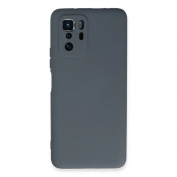 Xiaomi Poco X3 Gt Kılıf Nano İçi Kadife Silikon - Gri