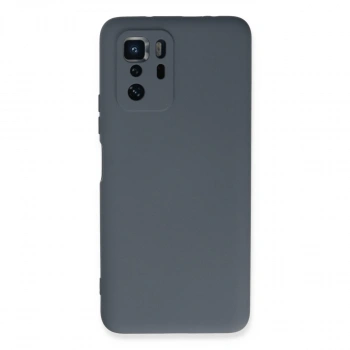 Xiaomi Poco X3 Gt Kılıf Nano İçi Kadife Silikon - Gri