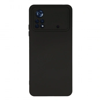 Xiaomi Poco X4 Pro 5g Kılıf Nano İçi Kadife Silikon - Siyah
