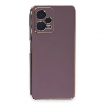 Xiaomi Poco X5 5g Kılıf Volet Silikon - Mor