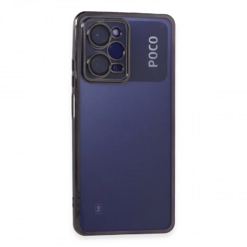 Xiaomi Poco X5 Pro 5g Kılıf Razer Lensli Silikon - Mor