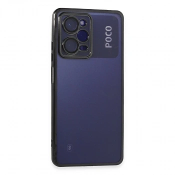 Xiaomi Poco X5 Pro 5g Kılıf Razer Lensli Silikon - Siyah