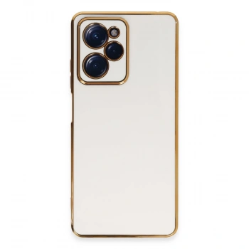 Xiaomi Poco X5 Pro 5g Kılıf Volet Silikon - Beyaz