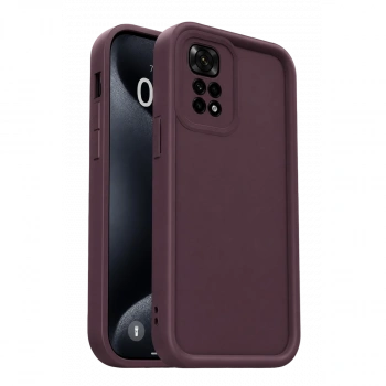 Xiaomi Redmi 10 2022 Kılıf Viera Silikon - Mürdüm