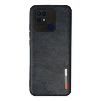 Xiaomi Redmi 10c Kılıf Loop Deri Silikon - Lacivert