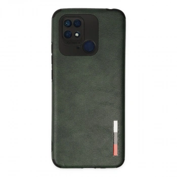Xiaomi Redmi 10c Kılıf Loop Deri Silikon - Yeşil