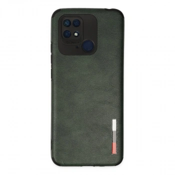 Xiaomi Redmi 10c Kılıf Loop Deri Silikon - Yeşil