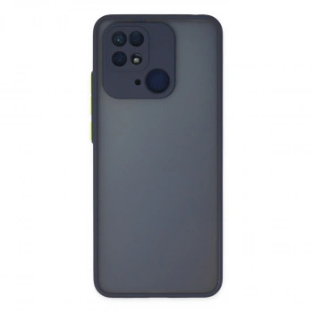 Xiaomi Redmi 10c Kılıf Montreal Silikon Kapak - Lacivert