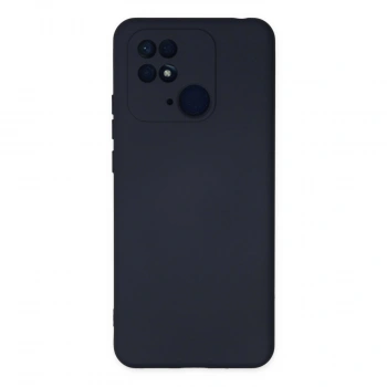 Xiaomi Redmi 10c Kılıf Nano İçi Kadife Silikon - Lacivert