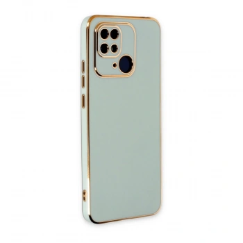 Xiaomi Redmi 10c Kılıf Volet Silikon - Açık Yeşil