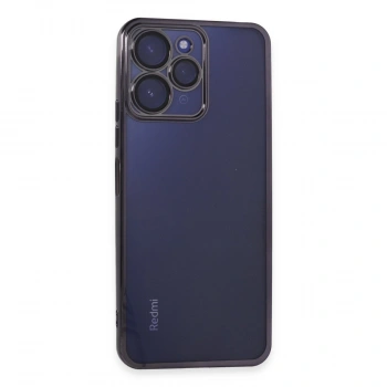 Xiaomi Redmi 12 Kılıf Razer Lensli Silikon - Mor