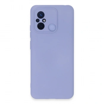Xiaomi Redmi 12c Kılıf Nano İçi Kadife Silikon - Lila