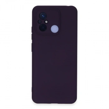 Xiaomi Redmi 12c Kılıf Nano İçi Kadife Silikon - Mor